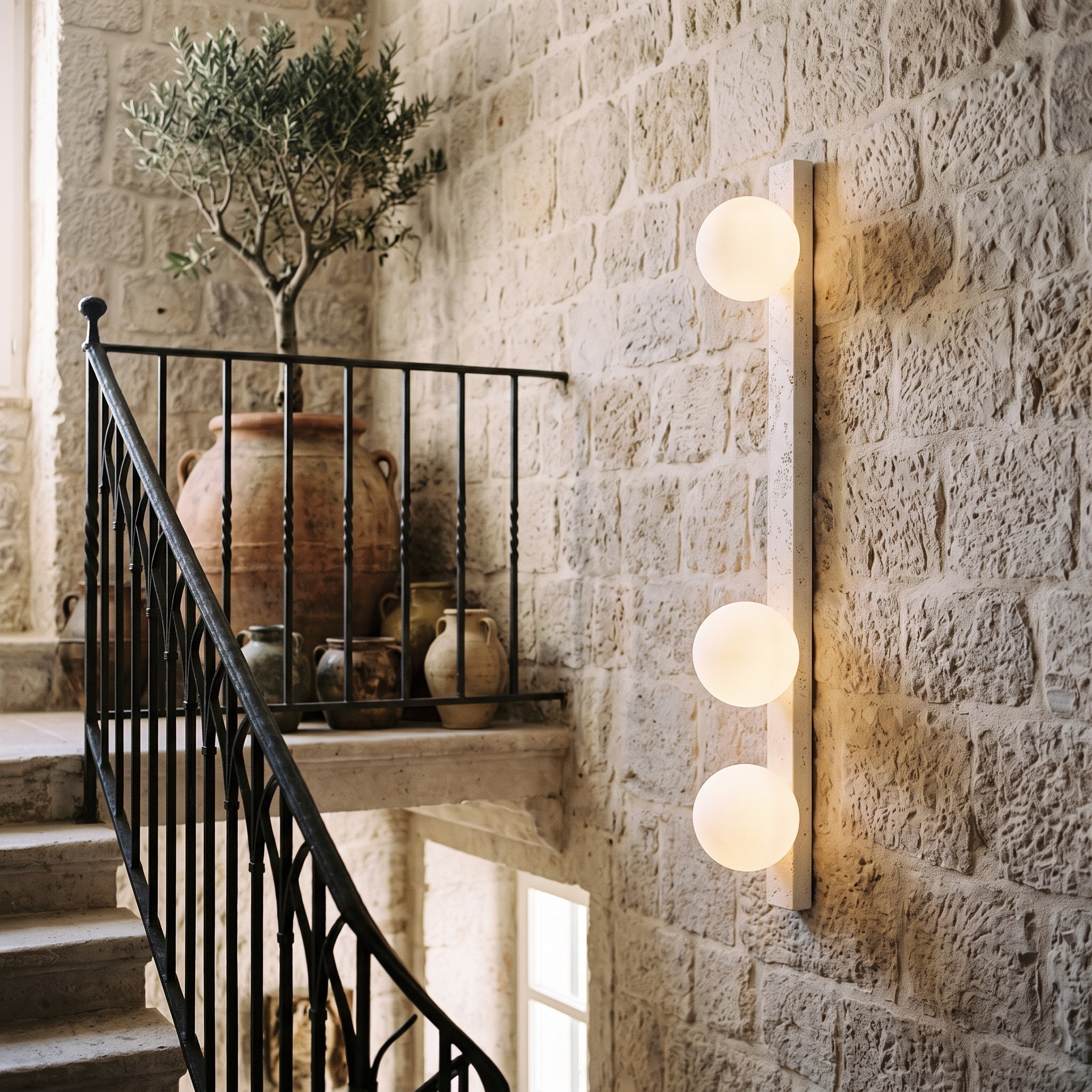 Kyrene wall light, lifestyle image 2