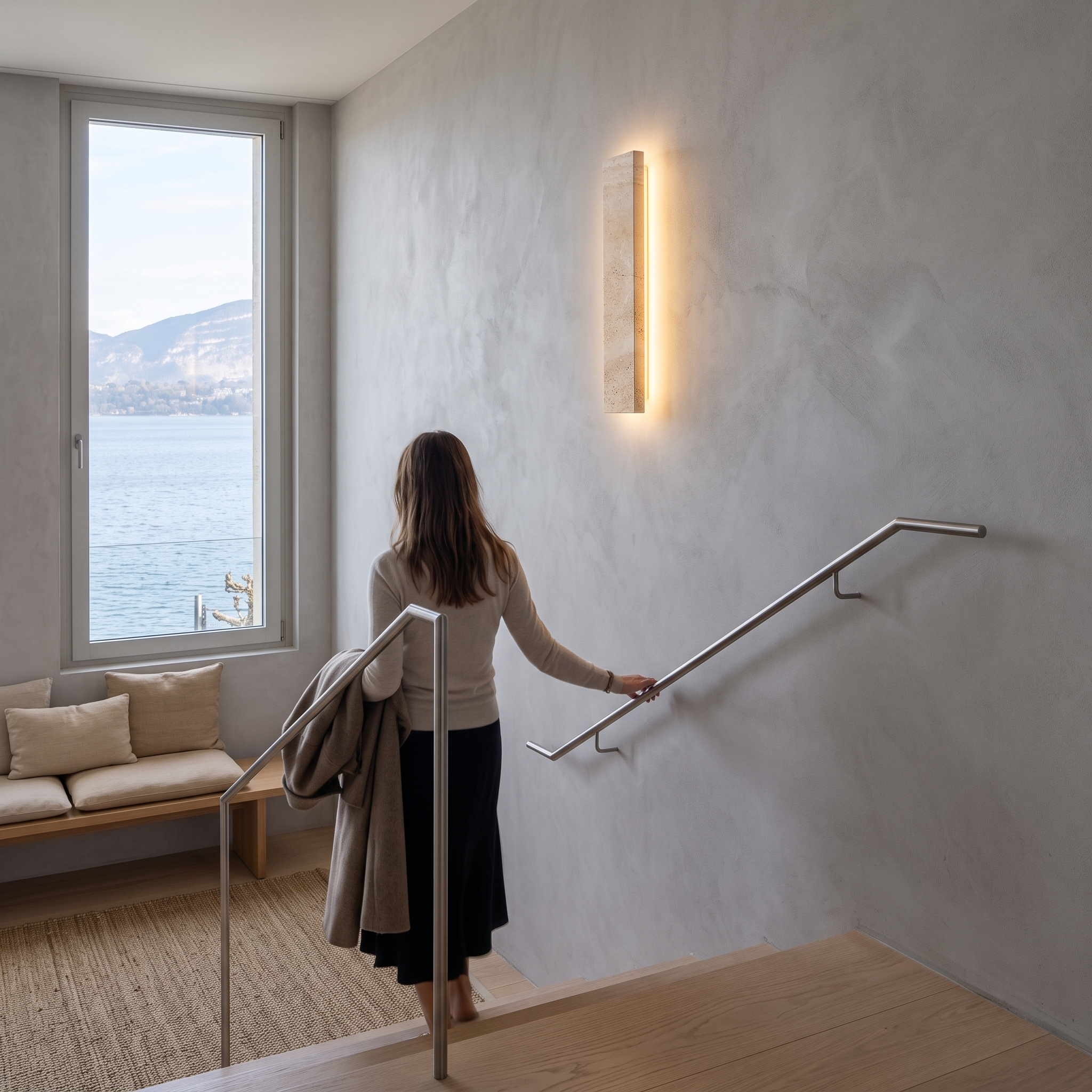 Iapetos wall light, lifestyle image 1