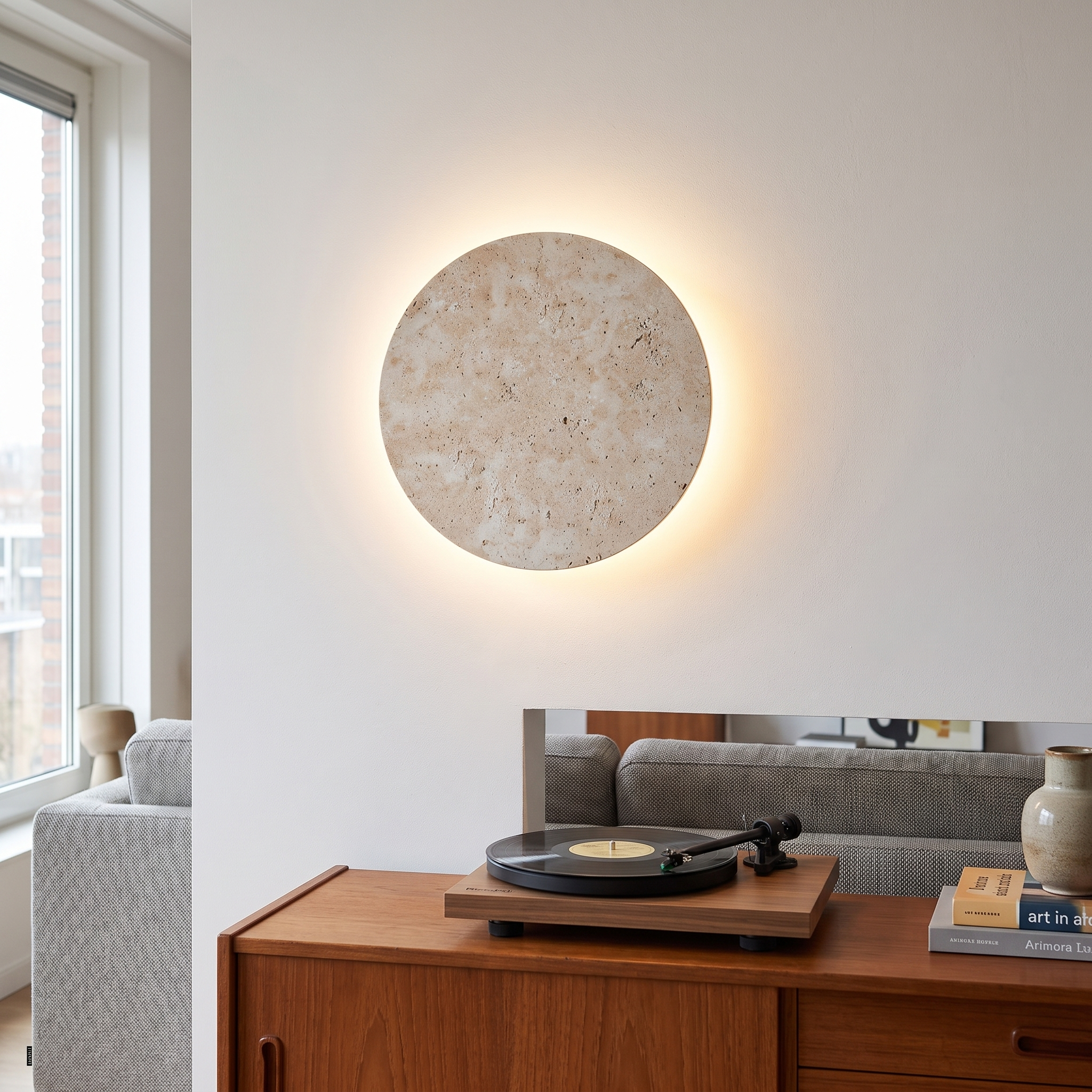 Tyche wall light, lifestyle image 2