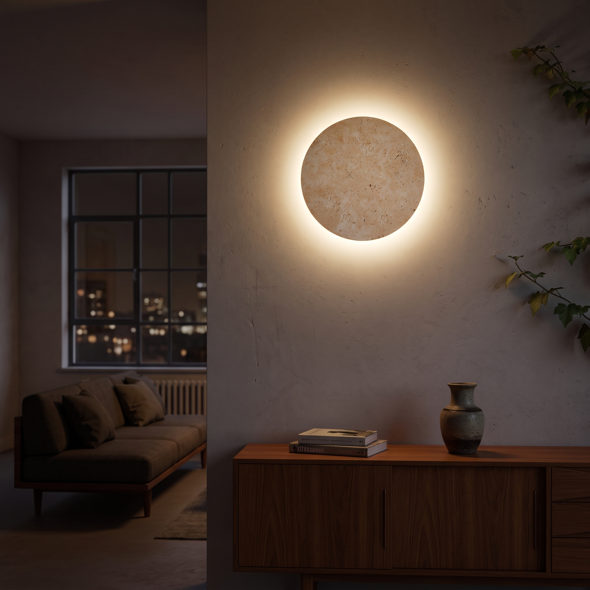 Tyche wall light, lifestyle image 3