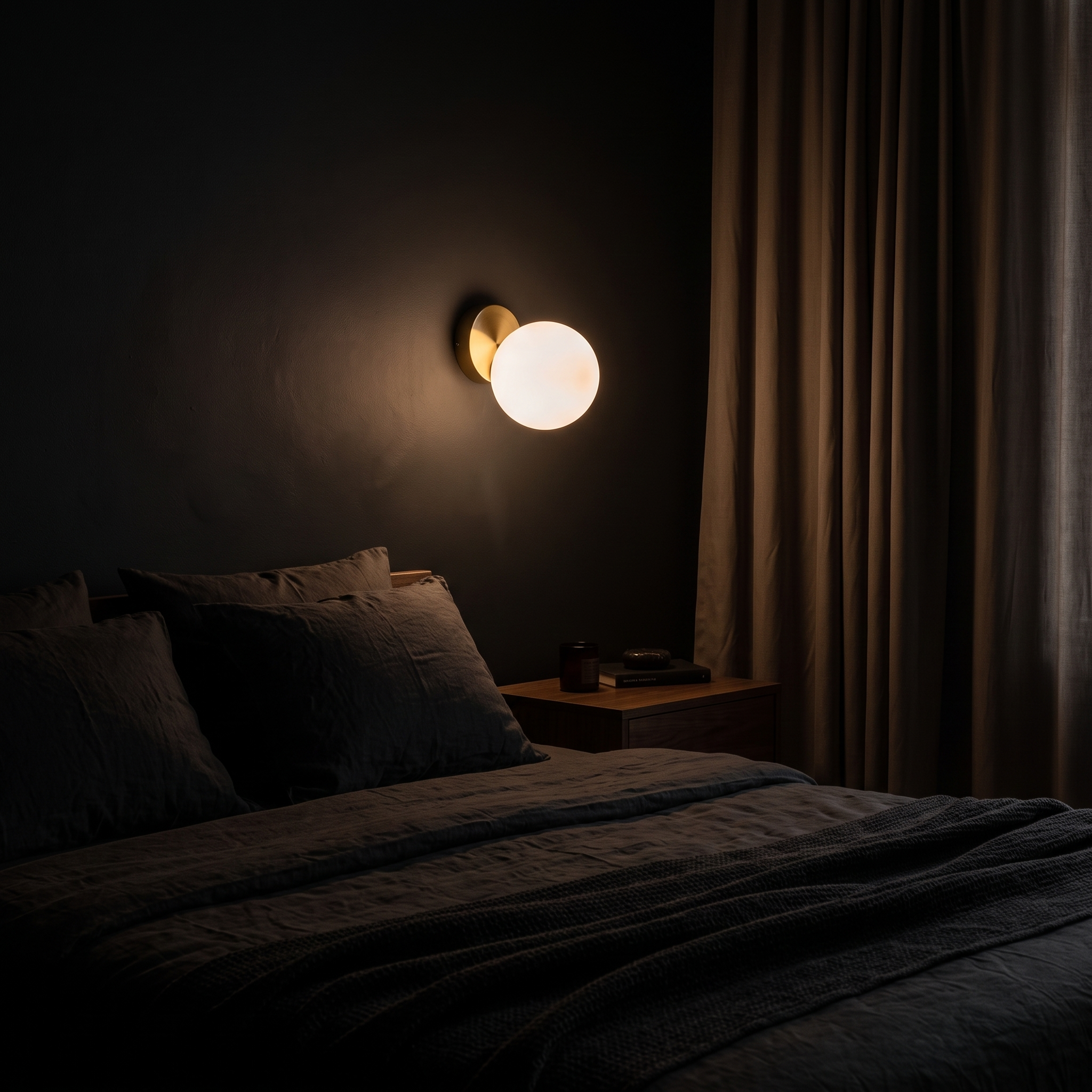 Aigeus wall light, lifestyle image 3