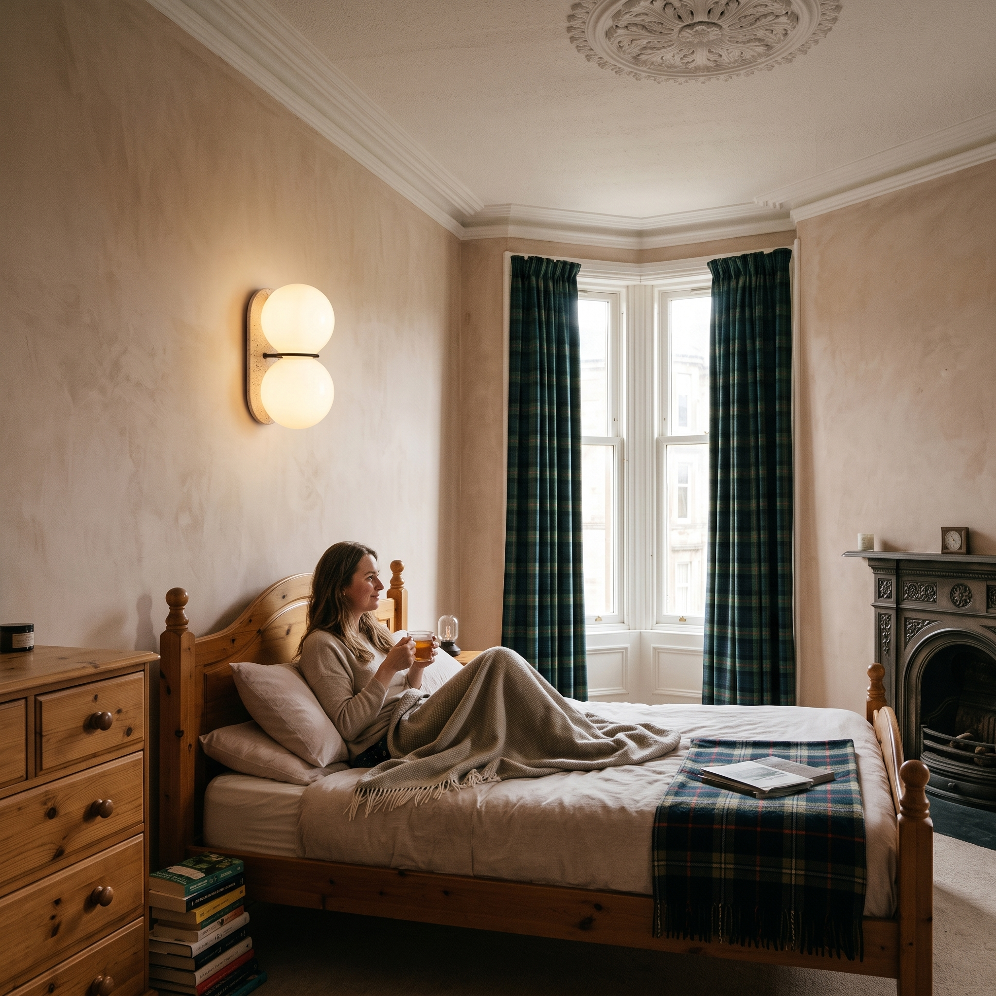 Zetes wall light, lifestyle image 1
