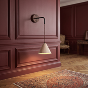 Eurynome - Travertine Dome Wall Light