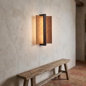 Amatheia - Wood and Iron Wall Light