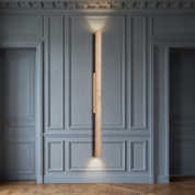 Koios - Travertine Column Wall Light