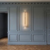 Koios - Travertine Column Wall Light