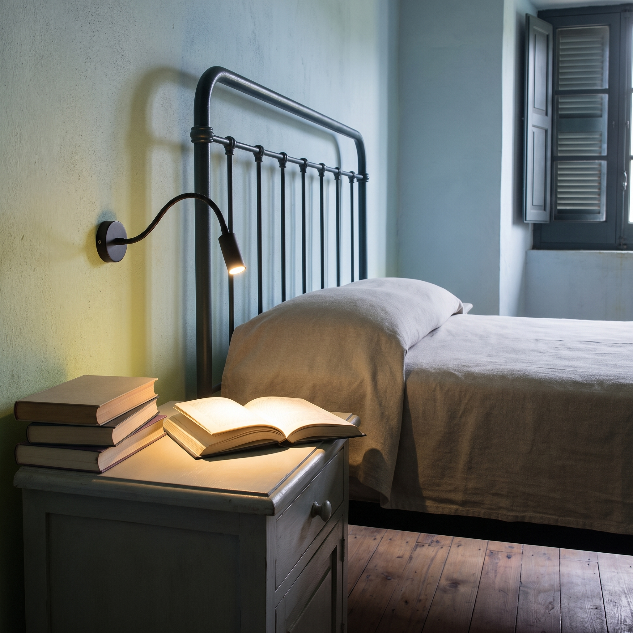 Plexaure - Gooseneck Reading Wall Light companion interior view