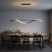 Darren - Matte Black Acrylic Chandelier