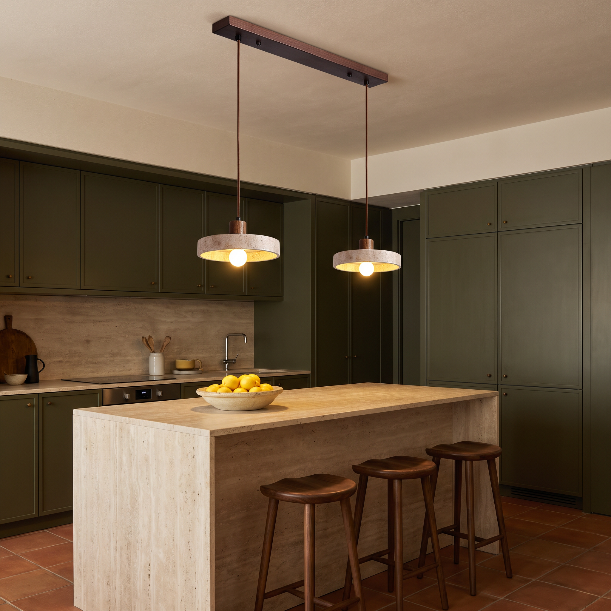  Beige & Walnut color