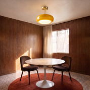 Verna - Space Age Saucer Ceiling Light
