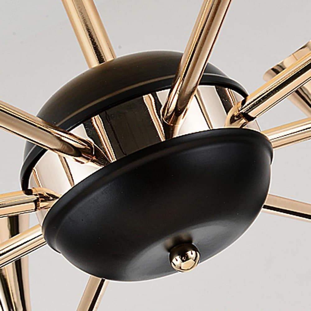 Briseis - Electroplated Metal 8-Light Chandelier