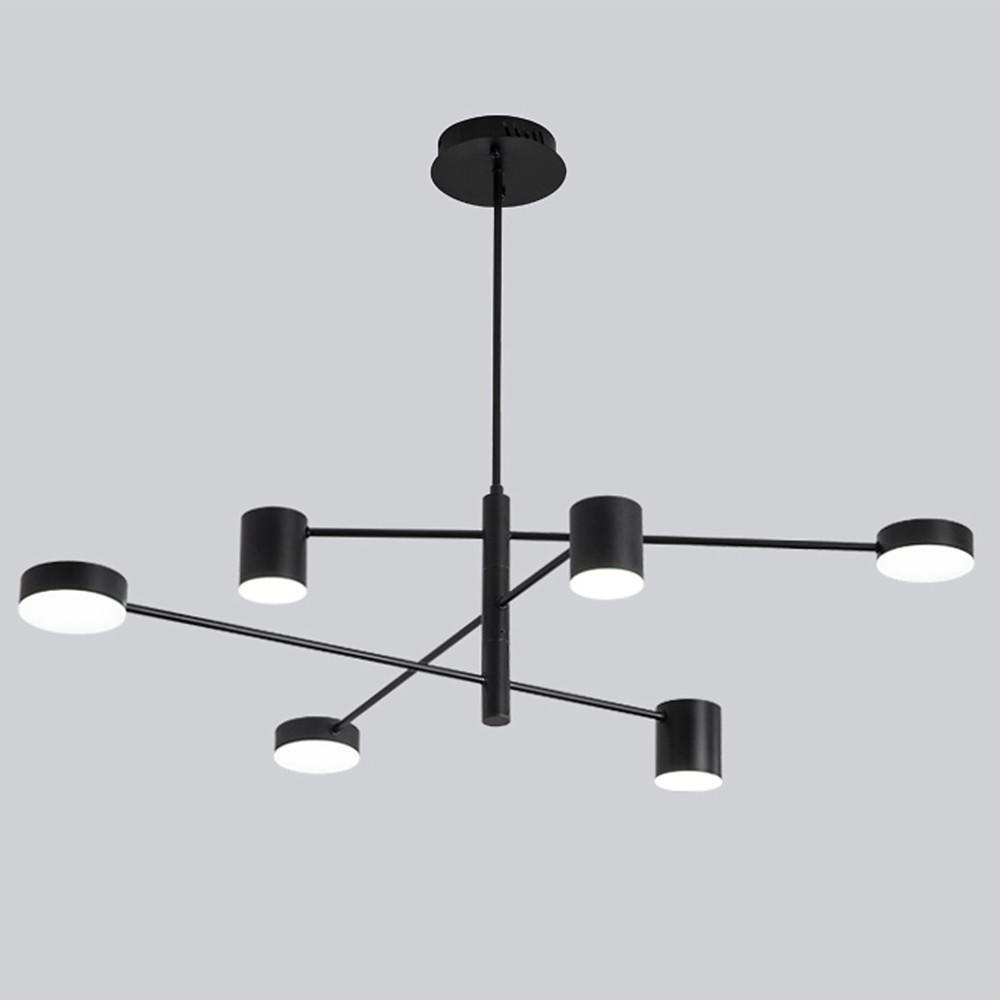 Doriskos - Black Sputnik LED Chandelier