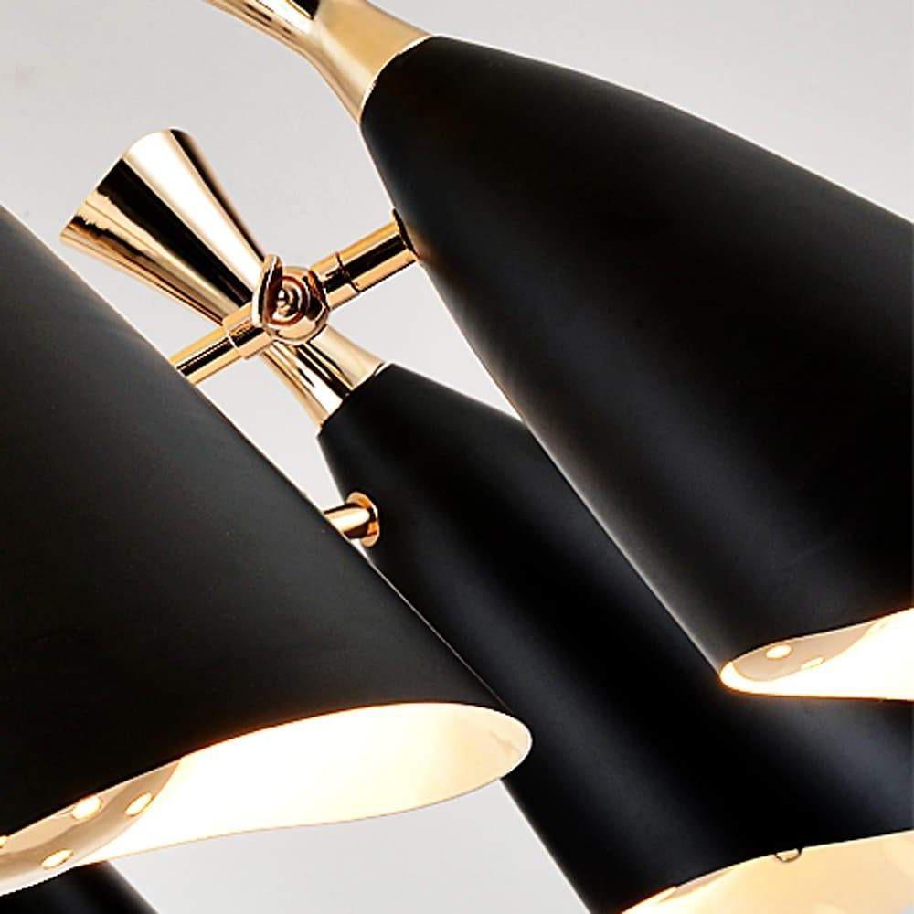 Briseis - Electroplated Metal 8-Light Chandelier