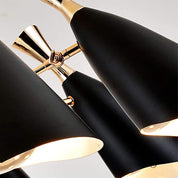 Briseis - Electroplated Metal 8-Light Chandelier