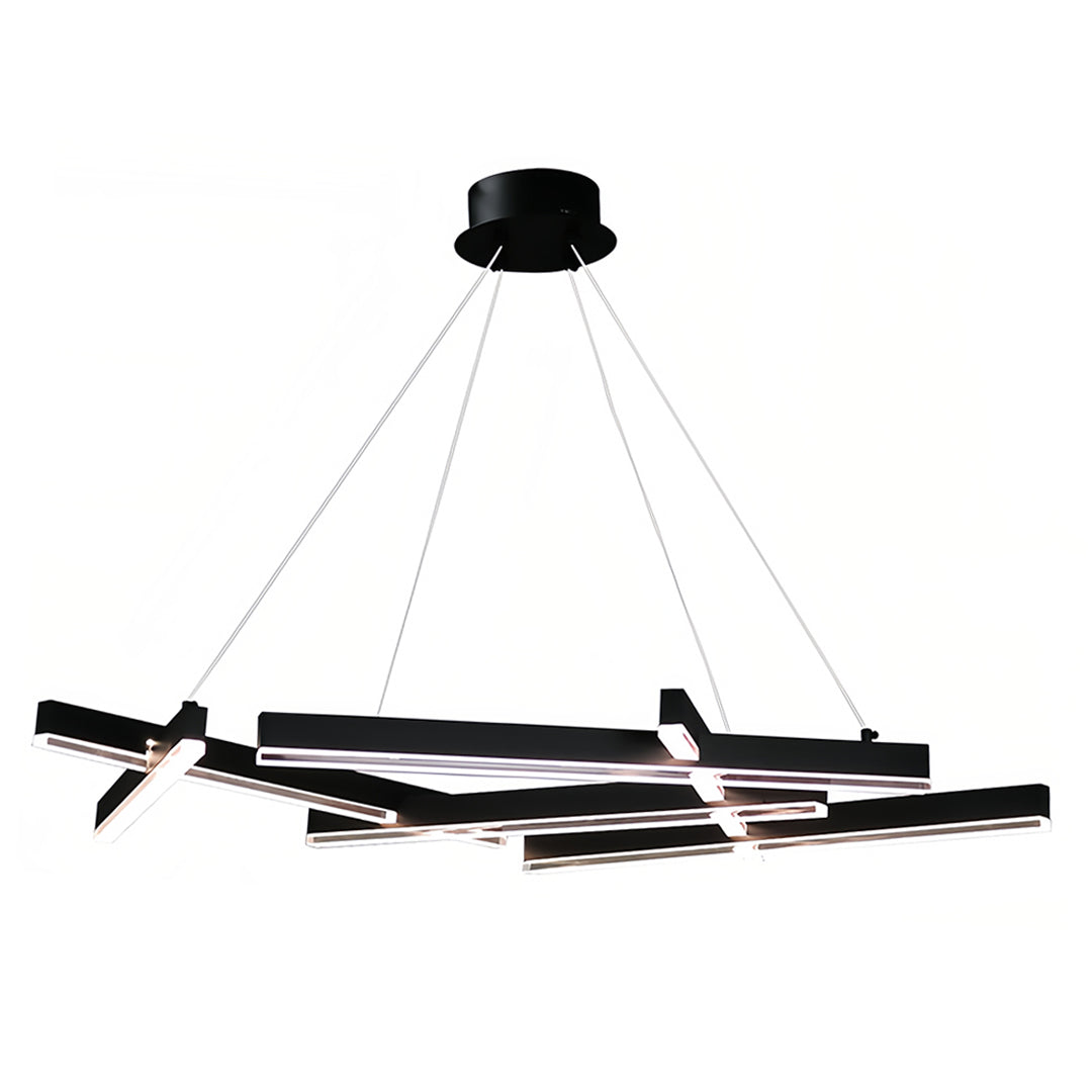 Straton - Black Branch LED Chandelier