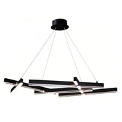 Straton - Black Branch LED Chandelier