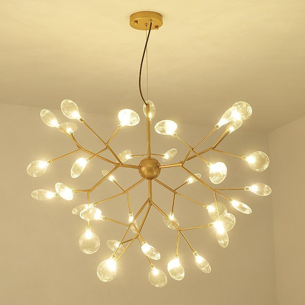 Gorgias - Black or Gold 36-Light Cluster Chandelier