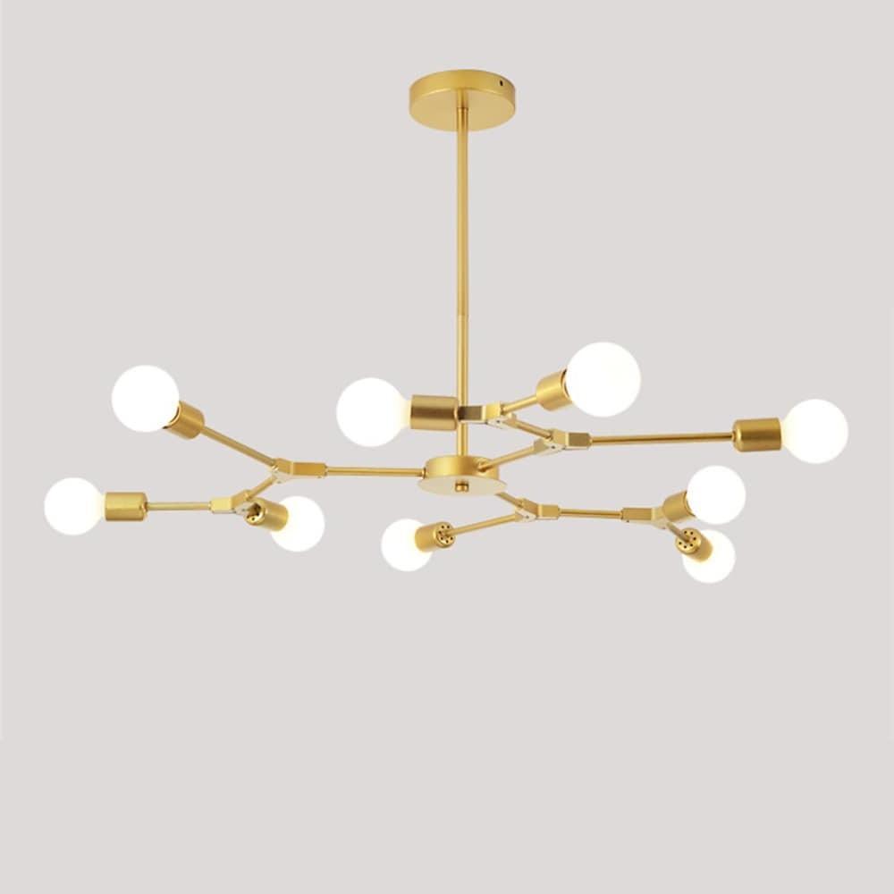 Berenika - Nine-Light Sputnik Metal Chandelier