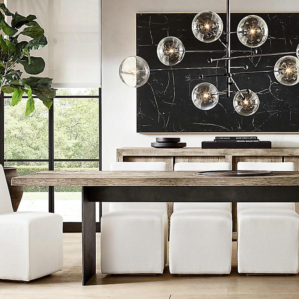 Hegesias - Geometric Globe Glass Chandelier