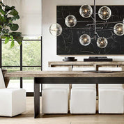 Hegesias - Geometric Globe Glass Chandelier