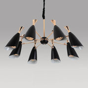 Briseis - Electroplated Metal 8-Light Chandelier