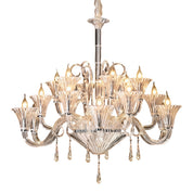Hylas - French Glass Globe Chandelier