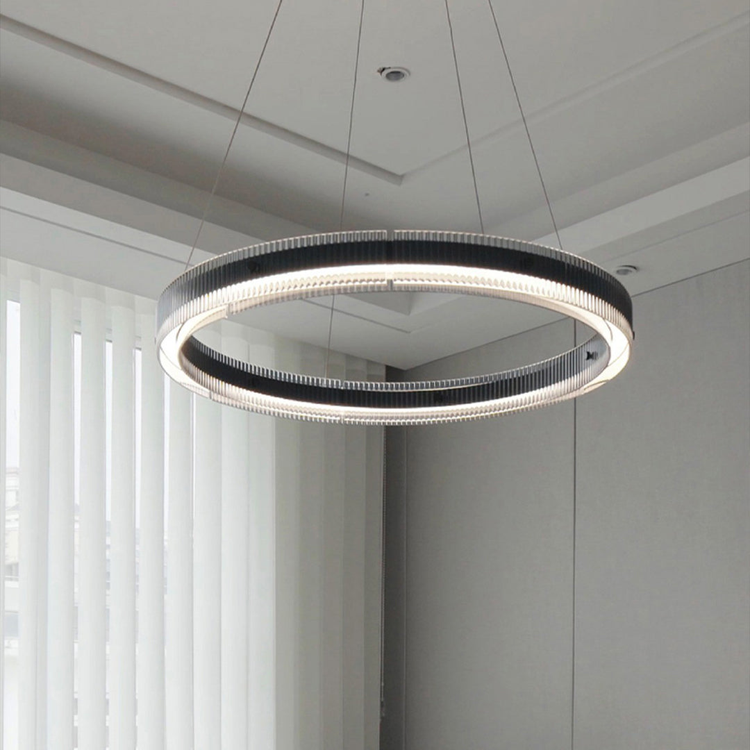 Nestor - Clear Halo Ring Pendant Light