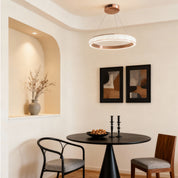 Anthea - Champagne Gold Ring Chandelier