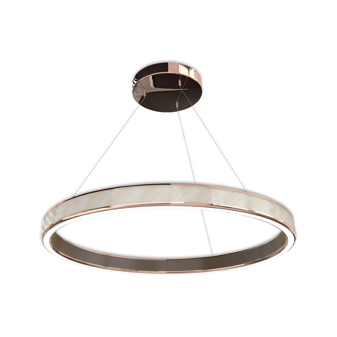 Anthea - Champagne Gold Ring Chandelier