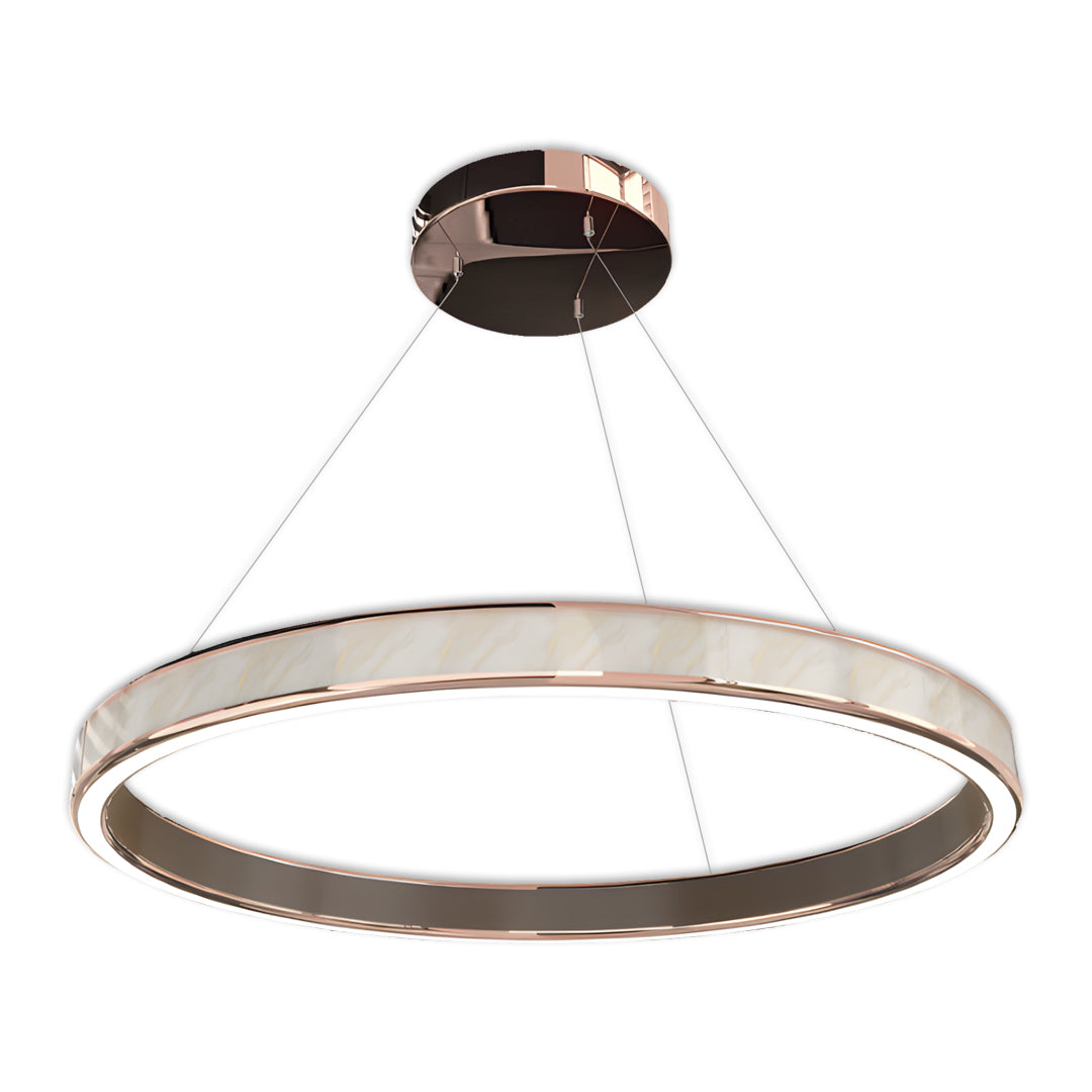 Anthea - Champagne Gold Ring Chandelier