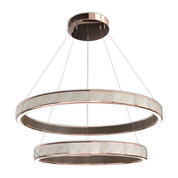 Anthea - Champagne Gold Ring Chandelier