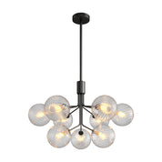 Cassia - Solid Copper Glass Ball Chandelier