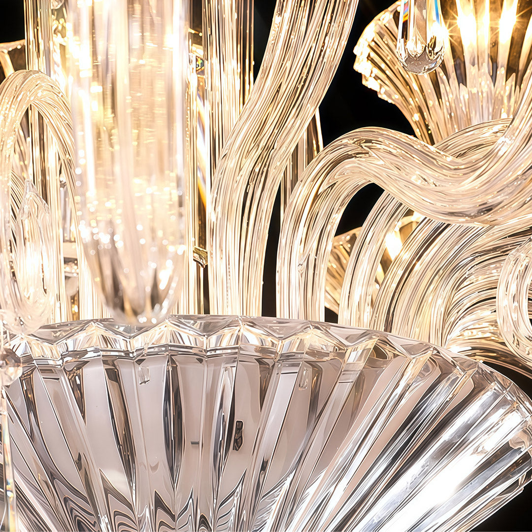 Hylas - French Glass Globe Chandelier