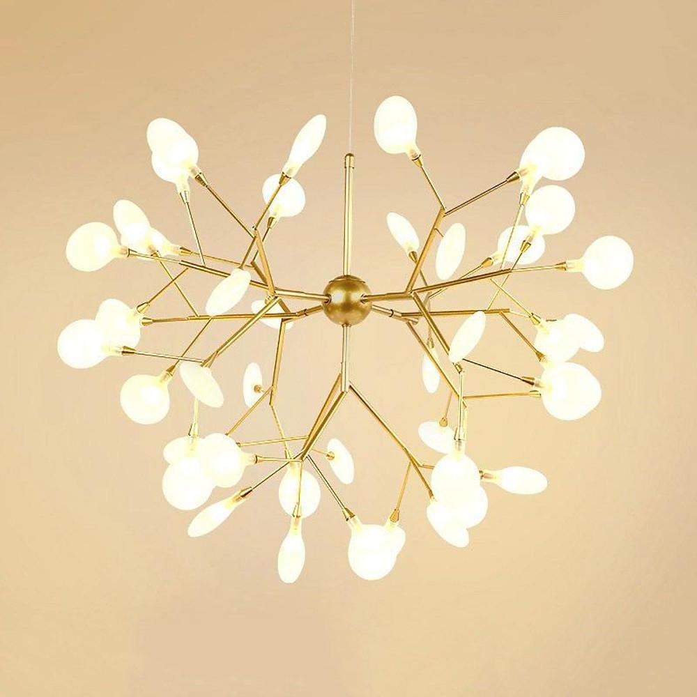 Bion - Brass and Glass 45-Light Sputnik Chandelier