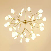 Bion - Brass and Glass 45-Light Sputnik Chandelier