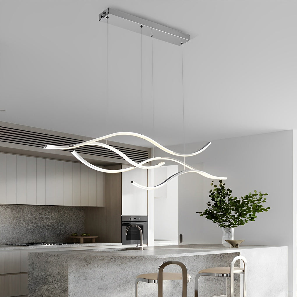 Zephyr - Curved LED Pendant Light