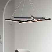 Straton - Black Branch LED Chandelier