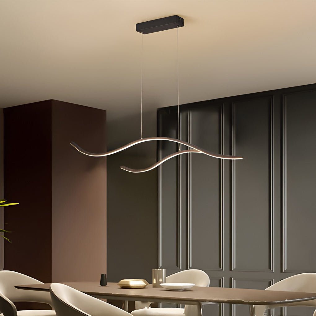 Zephyr - Curved LED Pendant Light