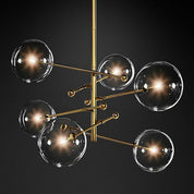 Hegesias - Geometric Globe Glass Chandelier