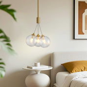 Orestes - Copper Bubble Chandelier