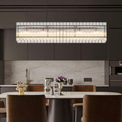Epikles - Iron and Glass Multi-Head Chandelier