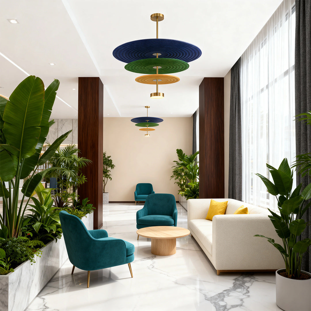 Chloris - Felt Acoustic 3-Tier Chandelier