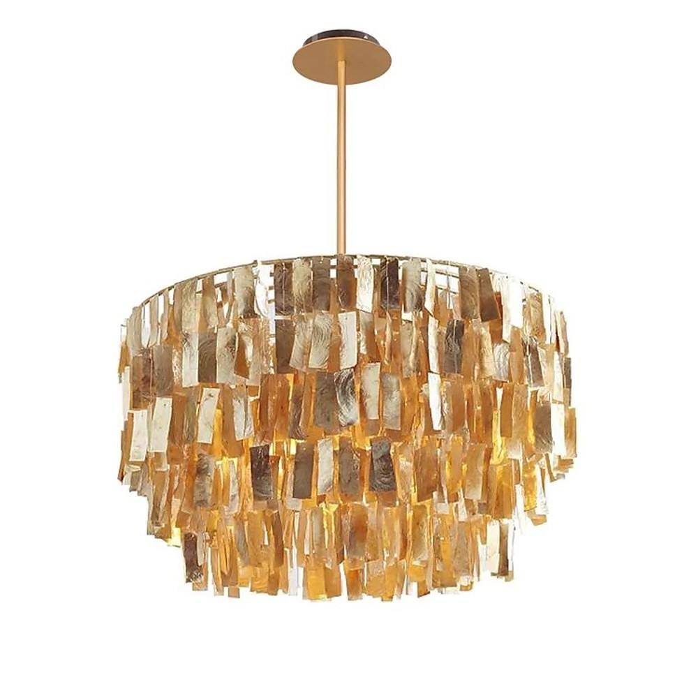 Galene - Capiz Shell Modern Chandelier