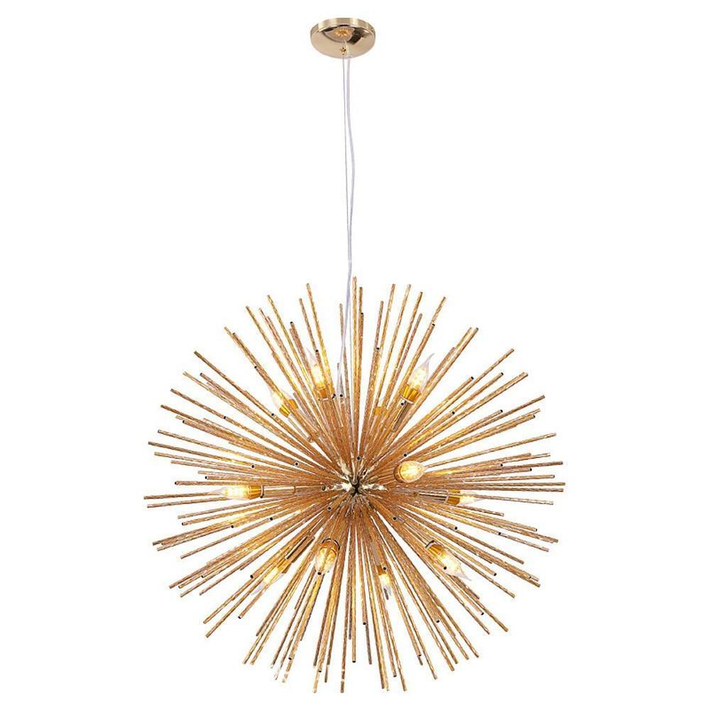 Alphaios - Geometric Starburst Chandelier