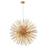 Alphaios - Geometric Starburst Chandelier