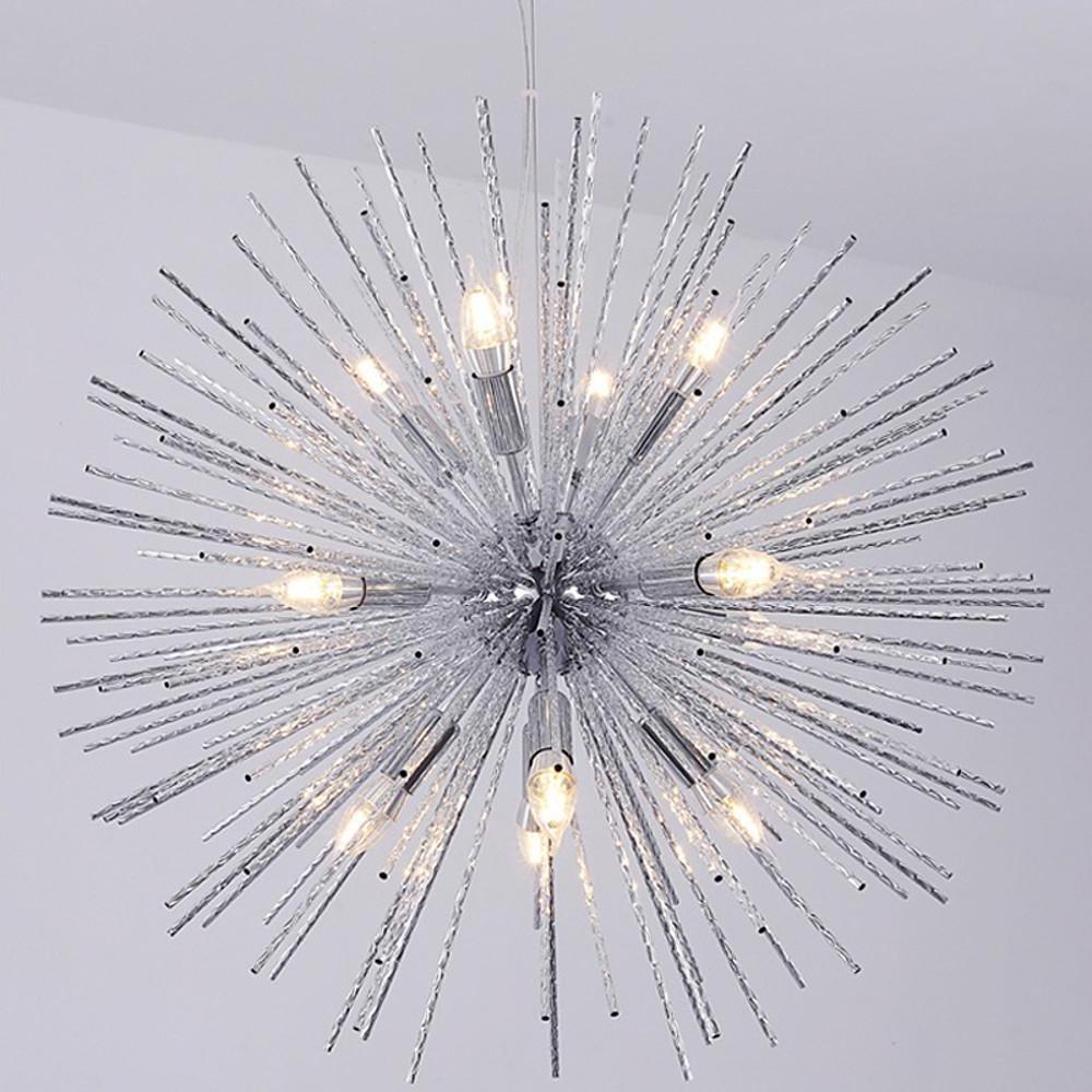 Alphaios - Geometric Starburst Chandelier