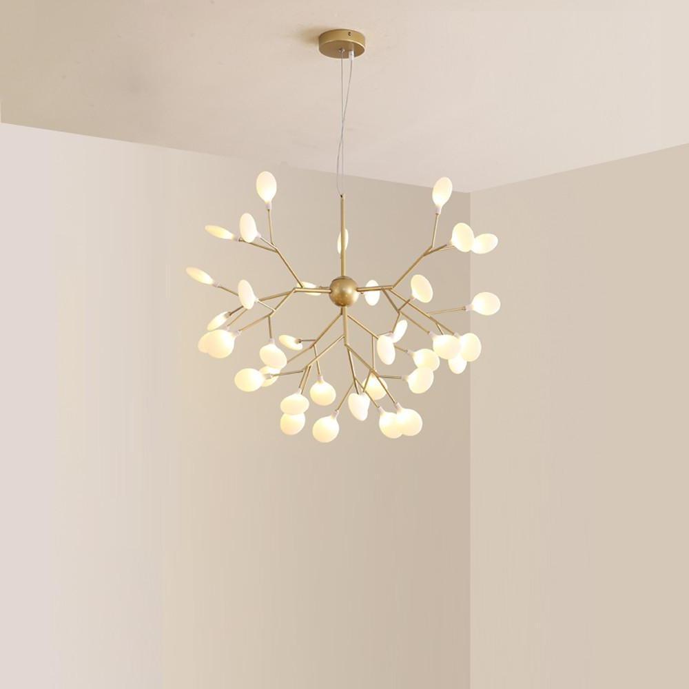 Chryseis - 36-Light Gold Sputnik Chandelier