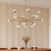 Eudora - Gold Bubble Sputnik Chandelier