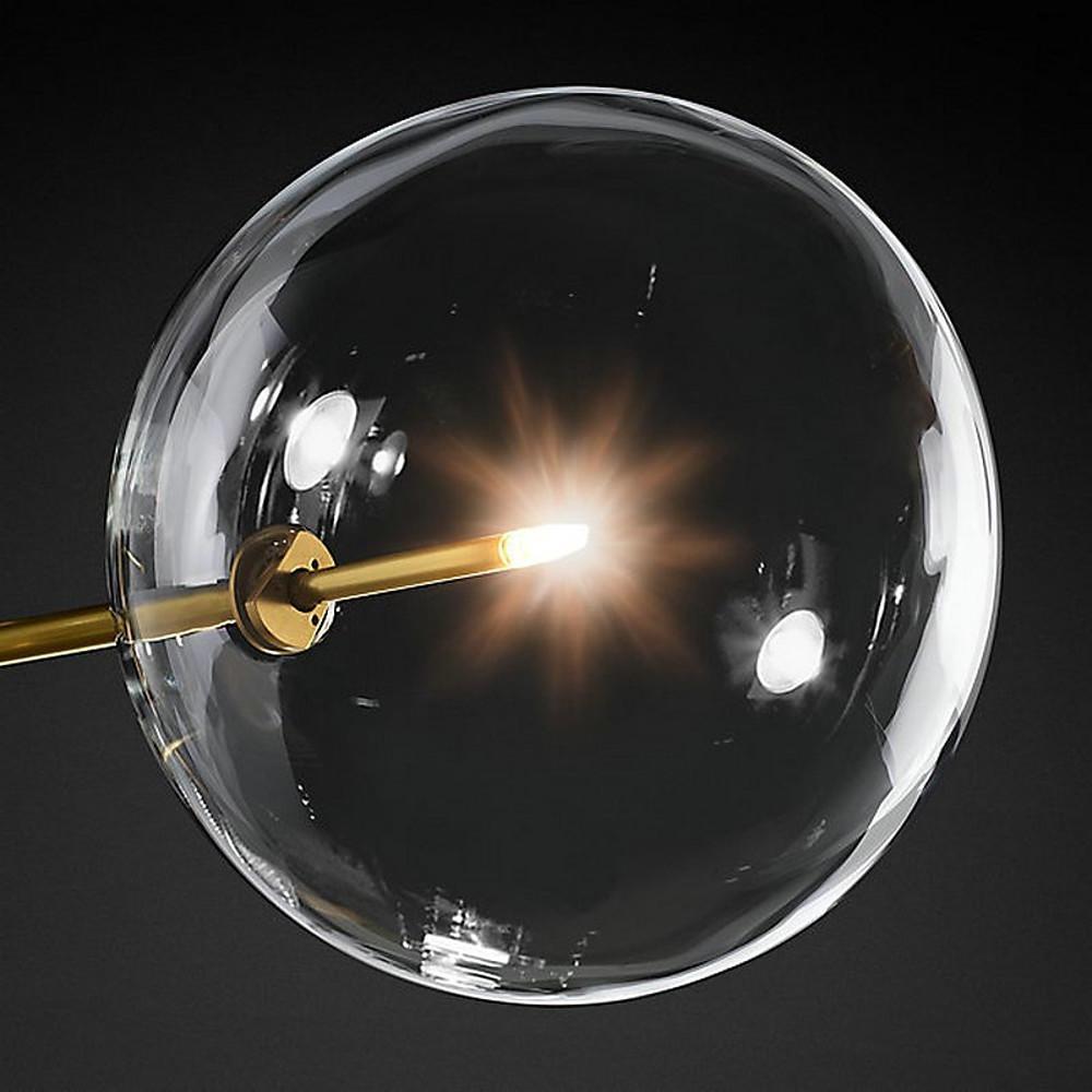 Hegesias - Geometric Globe Glass Chandelier