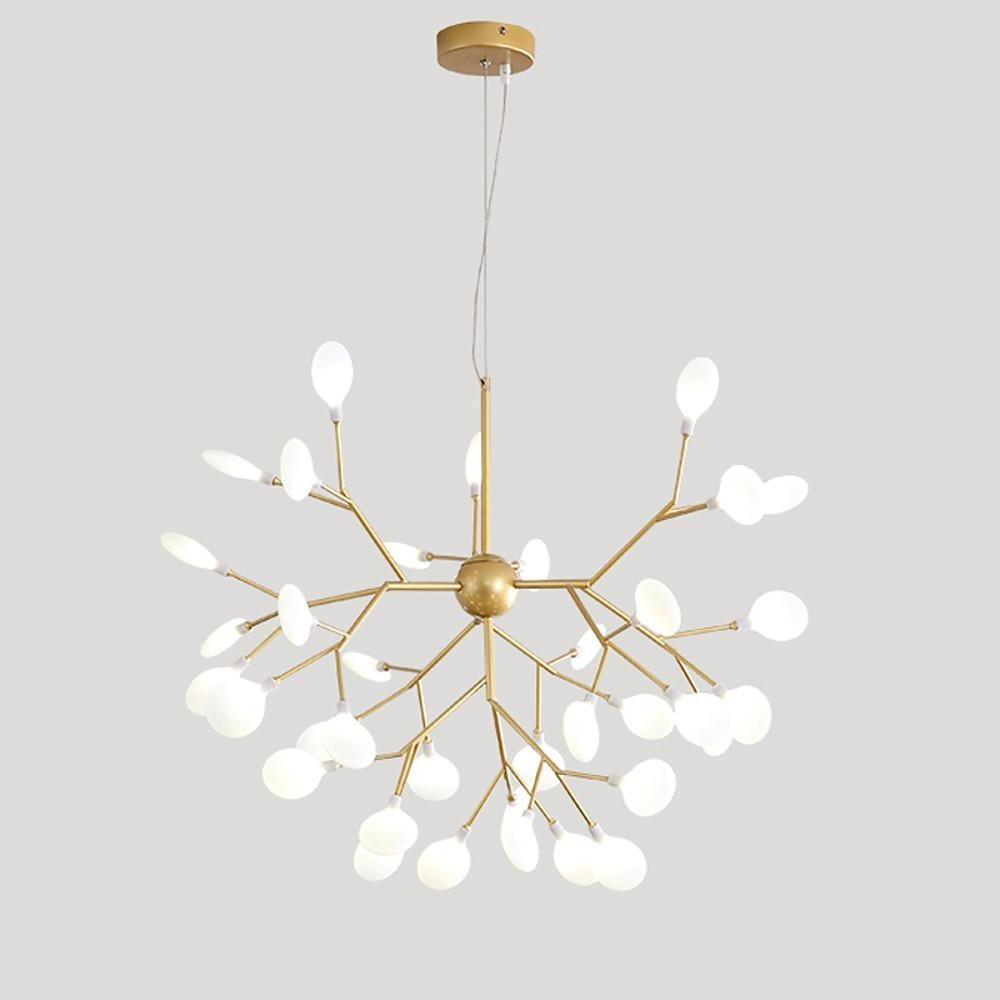 Chryseis - 36-Light Gold Sputnik Chandelier